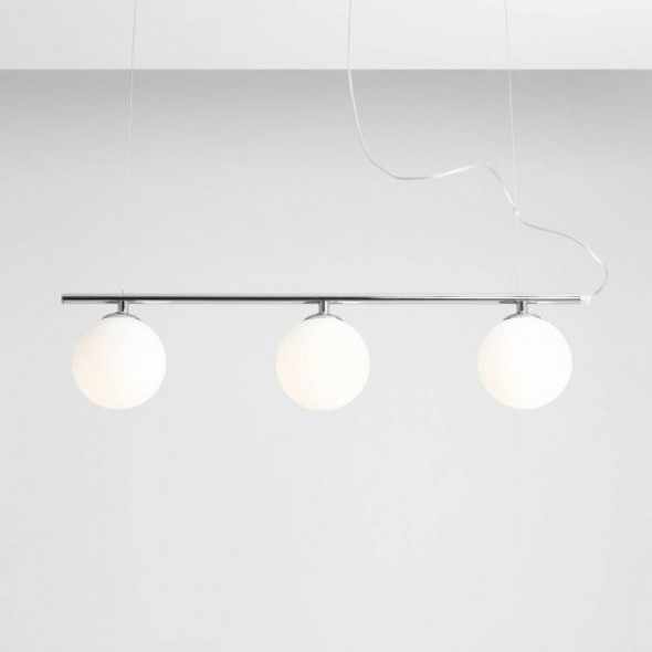 Beryl Glass lampa wisząca 3-punktowa chrom 1006E_4