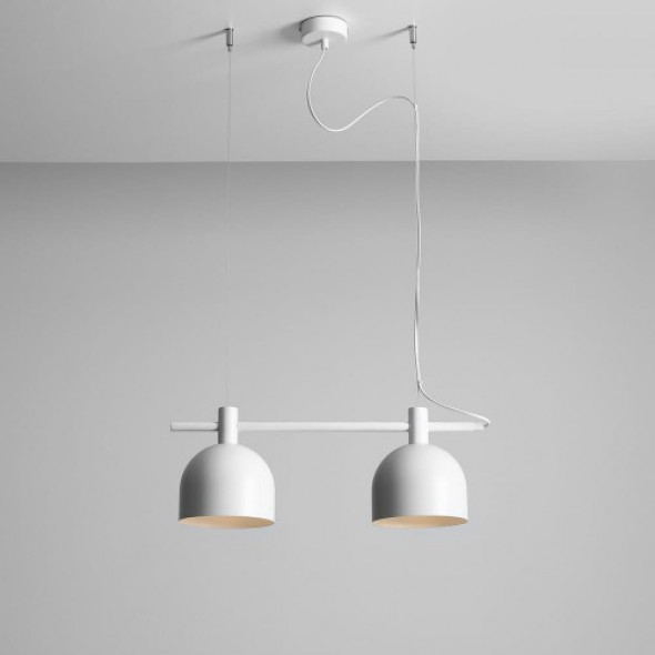 Beryl lampa wisząca 2-punktowa biała 976H