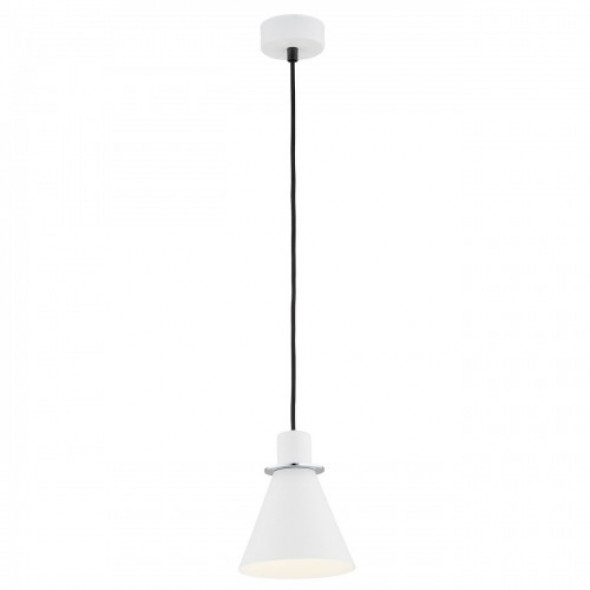 Beverly lampa wisząca 1-punktowa biały/chrom 4681AR