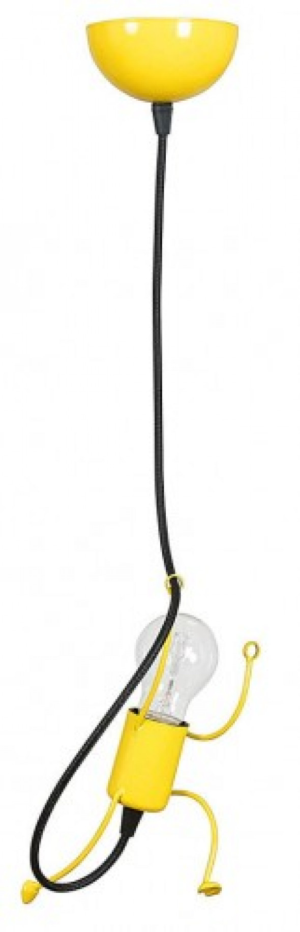 Bobi lampa wisząca 1-punktowa żółta 536/1