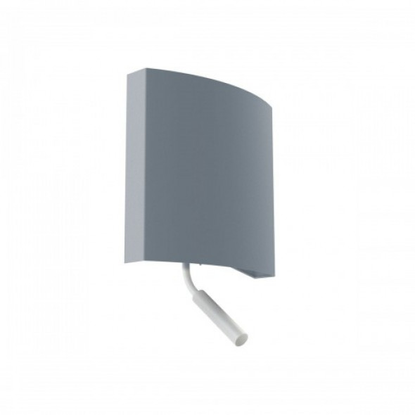 Borde kinkiet 2-punktowy biały/szary 7987