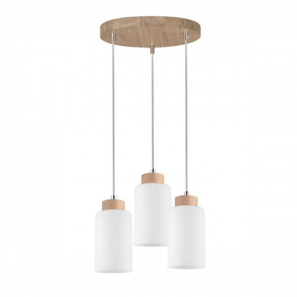 Bosco lampa wisząca 3-punktowa dąb olejowany 1720574