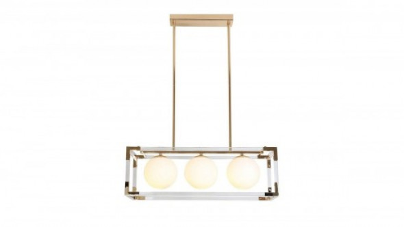 Bosco lampa wisząca 3-punktowa złota LDP 6025-3 (GD)