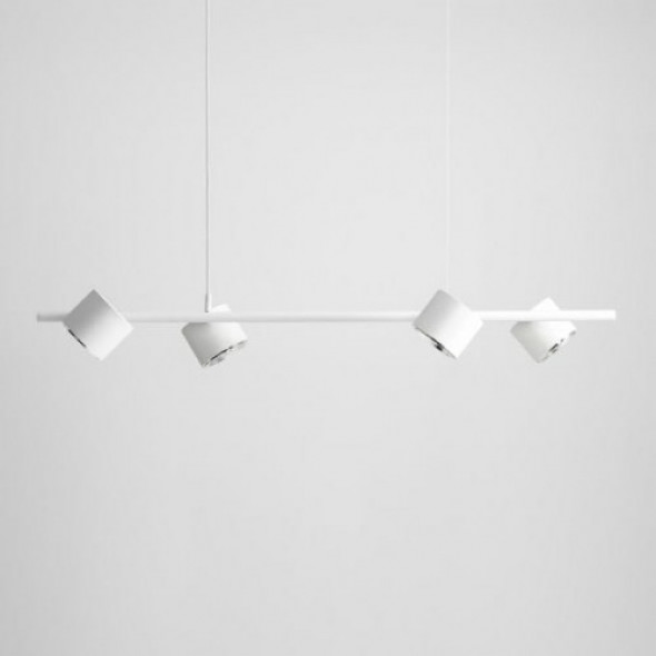 Bot lampa wisząca 4-punktowa biała 1046L