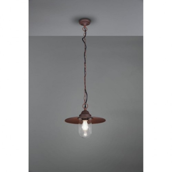 Brenta lampa ogrodowa wisząca 1-punktowa rdzawa 301760124
