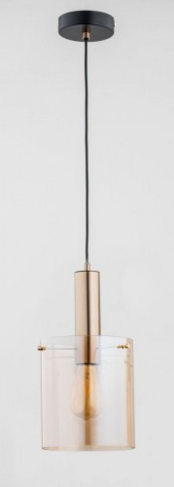 Calena lampa wisząca 1-punktowa złota 60826