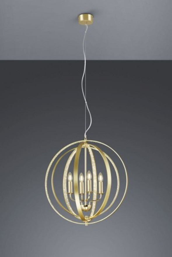 Candela lampa wisząca 4-punktowa mosiądz 102000403