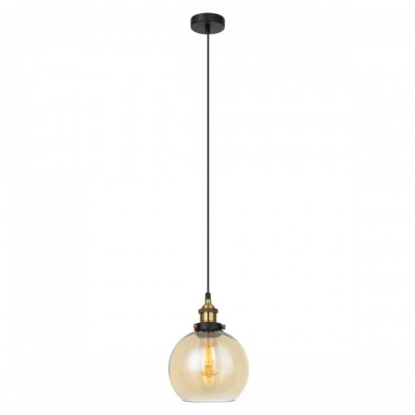 Cardena lampa wisząca 1-punktowa MDM-4330/1 GD+AMB