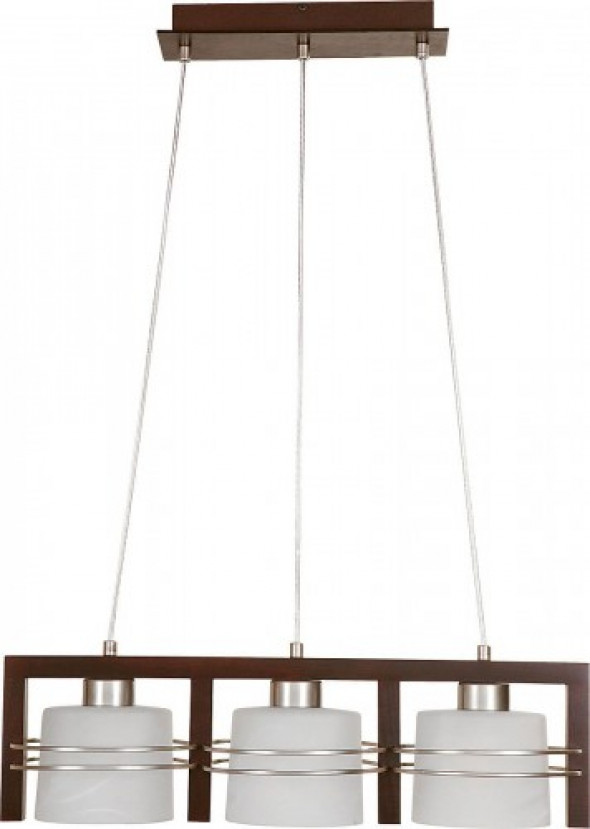 Carlo lampa wisząca 3-punktowa wenge 07004