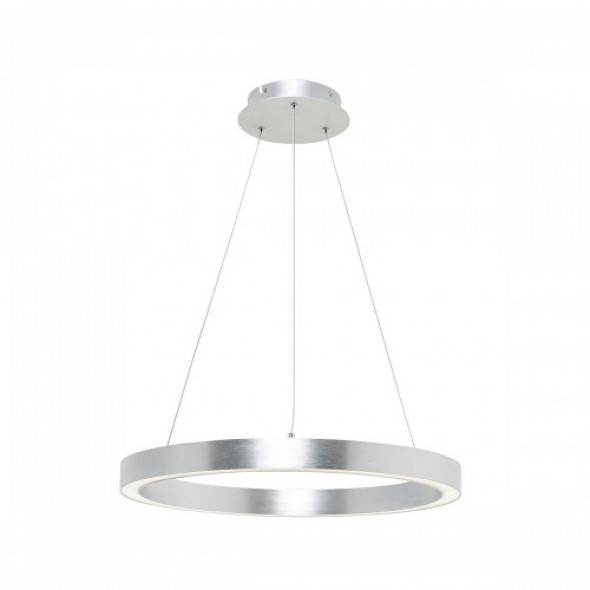 Carlo LED D50 lampa wisząca 1-punktowa srebrna PL200910-500-SL