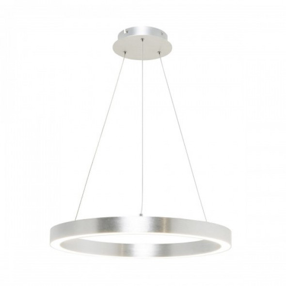 Carlo LED D60 lampa wisząca 1-punktowa srebrna PL200910-600-SL