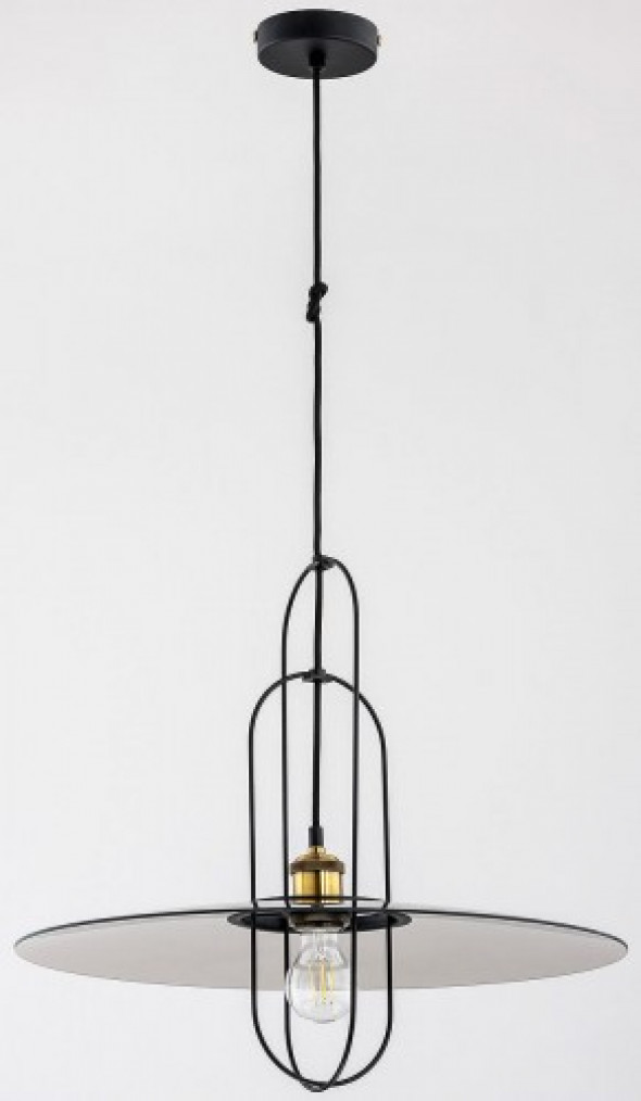 Castro lampa wisząca 1-punktowa czarna 60495