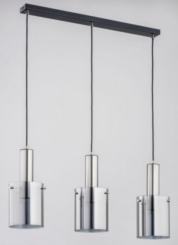 Celia lampa wisząca 3-punktowa srebrna 62166