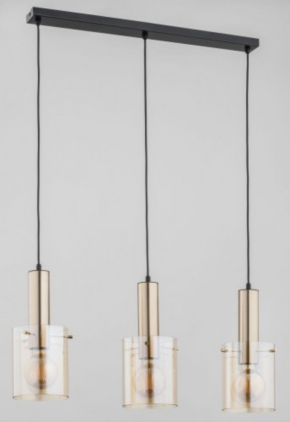 Celia lampa wisząca 3-punktowa złota 62165