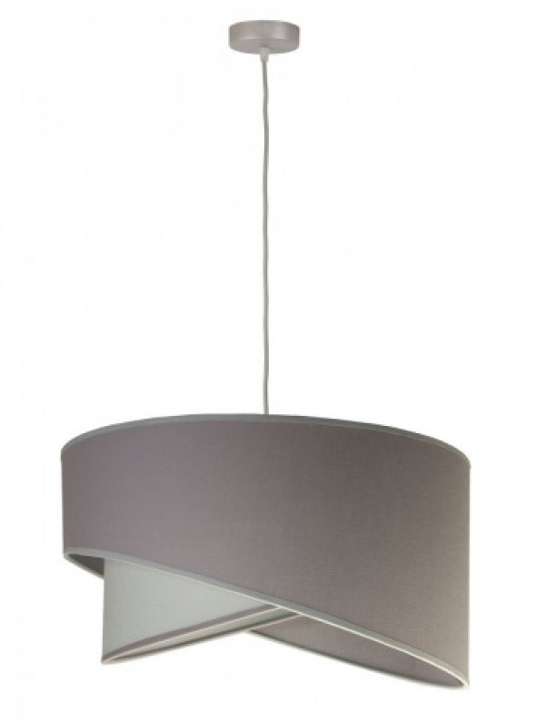 Cello lampa wisząca 1-punktowa szara/seledynowa 8994