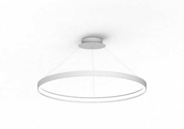 Circle LED D78 lampa wisząca 1-punktowa biała LA0716/1