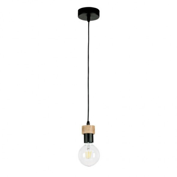 Clarte lampa wisząca 1-punktowa czarna 3271104