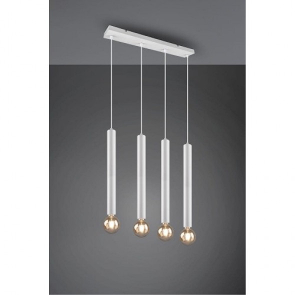 Clermont lampa wisząca 4-punktowa biała 313400431