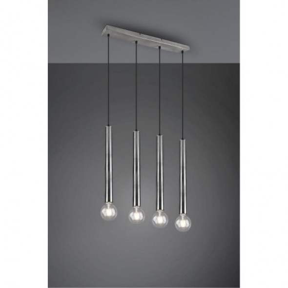 Clermont lampa wisząca 4-punktowa nikiel 313400407