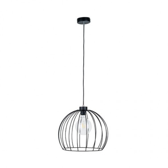 Coop D37 lampa wisząca 1-punktowa czarna 1881904