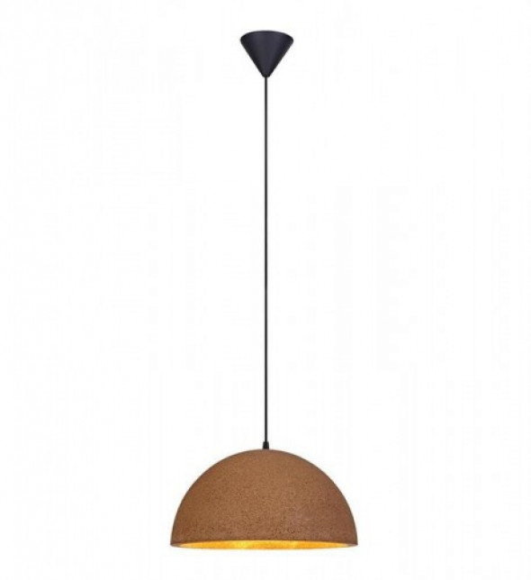 Cork lampa wisząca 1-punktowa brązowa 106486