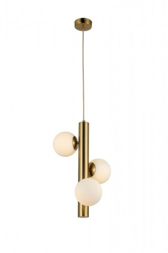 Cortega lampa wisząca 3-punktowa złota AZ4425