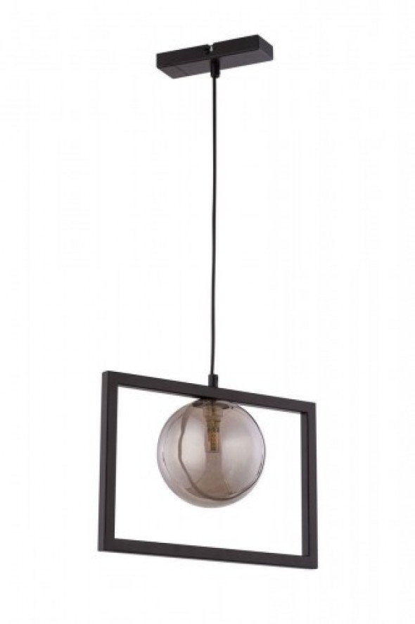 Cosmic lampa wisząca 1-punktowa czarna/szara 32129