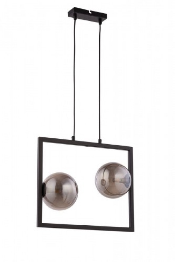 Cosmic lampa wisząca 2-punktowa czarna/szara 32125