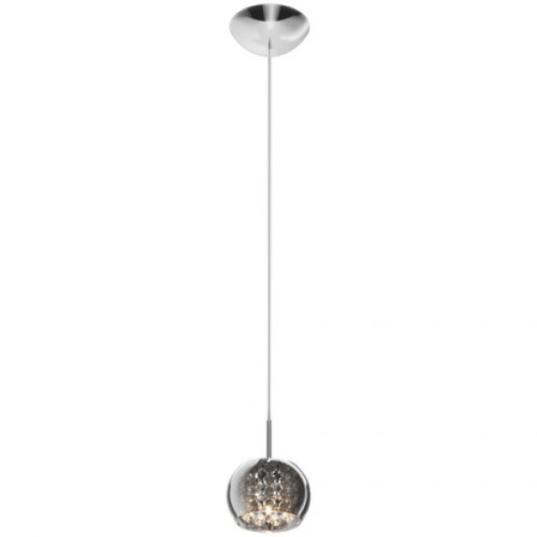 Crystal lampa wisząca 1-punktowa P0076-01A-F4FZ