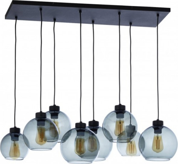 Cubus Graphite lampa wisząca 8-punktowa 4113