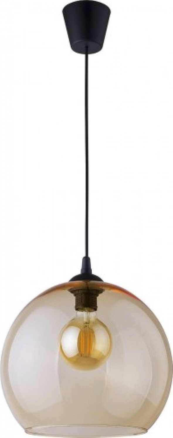 Cubus lampa wisząca 1-punktowa bursztynowa 2064