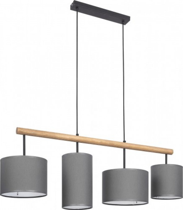 Deva Graphite lampa wisząca 4-punktowa 4458