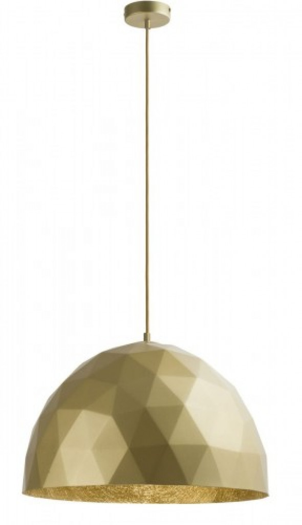 Diament D50 lampa wisząca 1-punktowa złota 32302