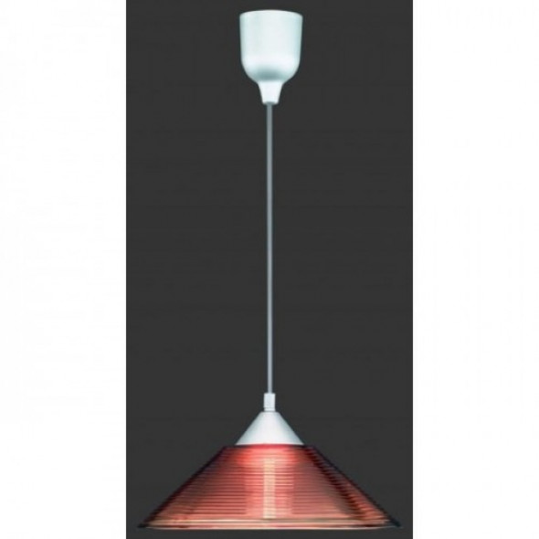 Diego lampa wisząca 1-punktowa bursztynowa 301400124