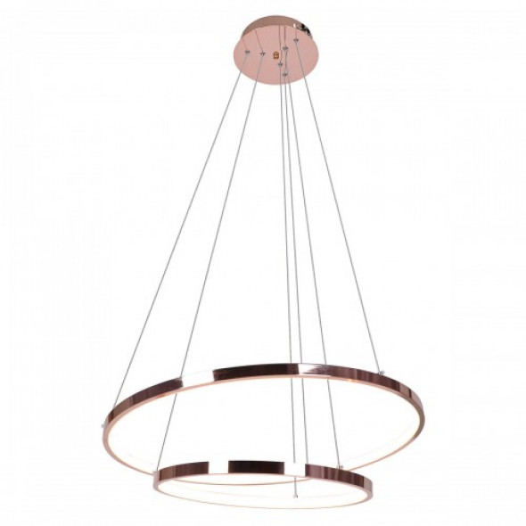 Diego LED lampa wisząca 2-punktowa miedź K-8152