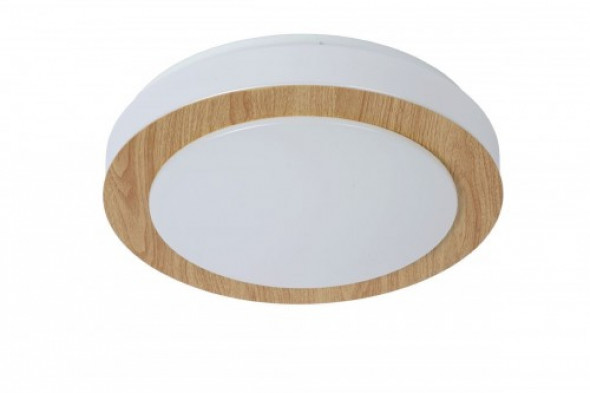 Dimy LED plafon 1-punktowy jasne drewno 79179/12/72