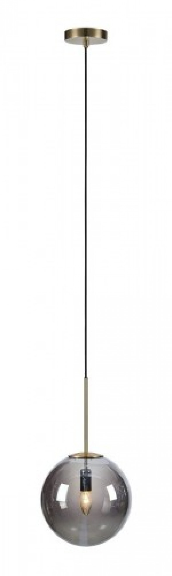 Dione lampa wisząca 1-punktowa mosiądz/dymiona 108268