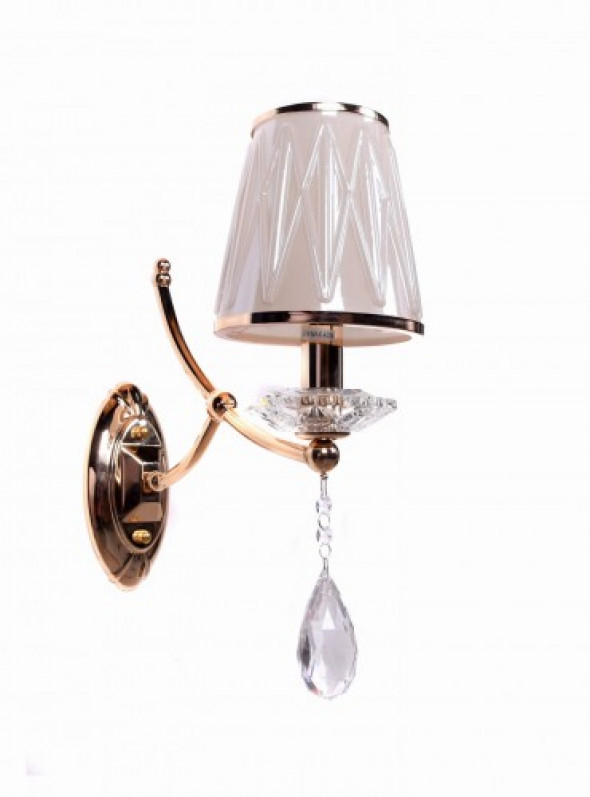 Dominni kinkiet 1-punktowy złoty LDW 9268-1 (GD)