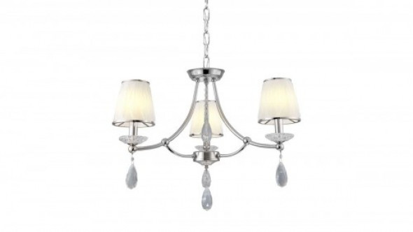 Dominni żyrandol 3-punktowy chrom LDP 9268-3 (CHR)
