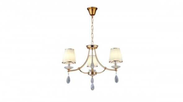 Dominni żyrandol 3-punktowy złoty LDP 9268-3 (GD)