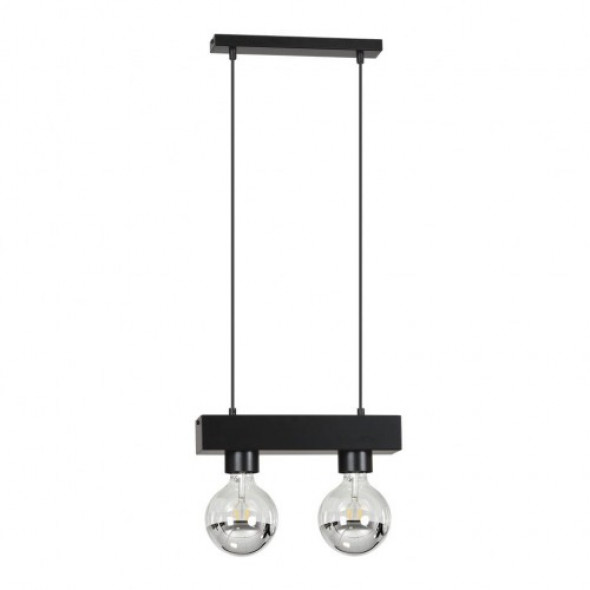 Doros lampa wisząca 2-punktowa czarna 216/2