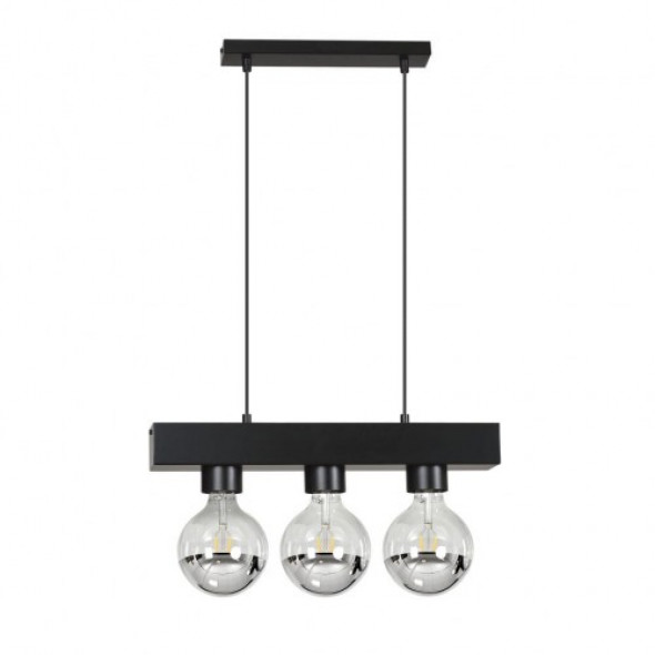 Doros lampa wisząca 3-punktowa czarna 216/3