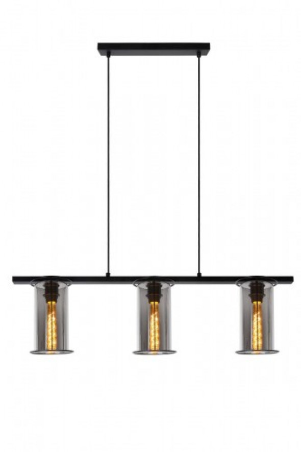 Dounia lampa wisząca 3-punktowa czarna 78394/03/30