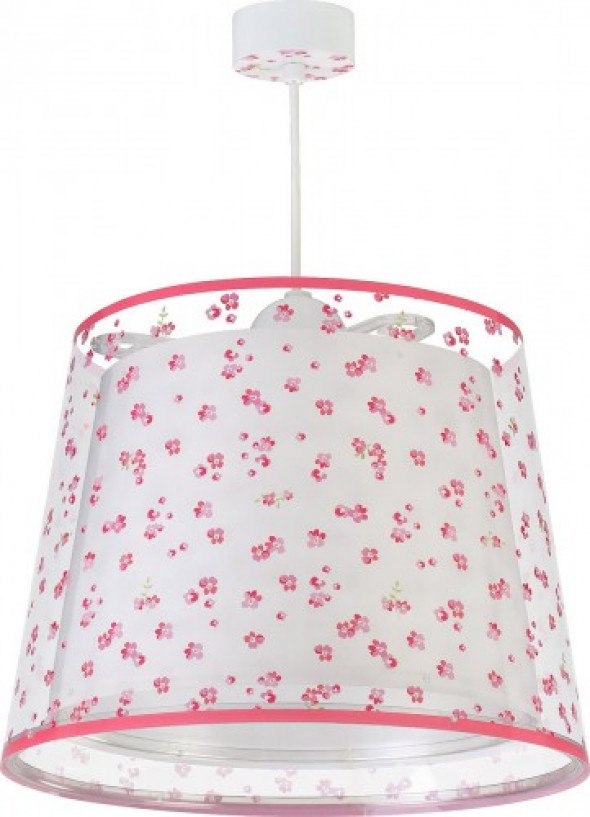 Dream Flowers lampa wisząca 1-punktowa różowa 81172S