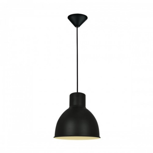 Elstra lampa wisząca 1-punktowa czarna P16151-BK