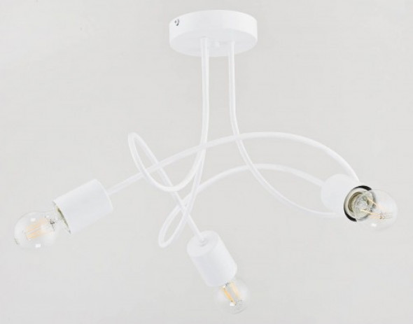 Ergo lampa wisząca 3-punktowa biała 24043