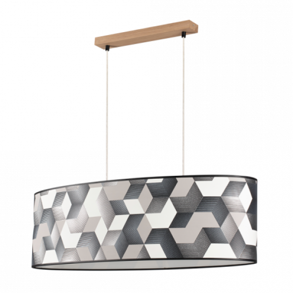 Espacio lampa wisząca 2-punktowa dąb olejowany 17480274