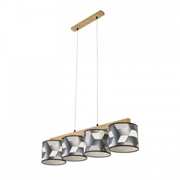 Espacio lampa wisząca 4-punktowa dąb olejowany 524810404
