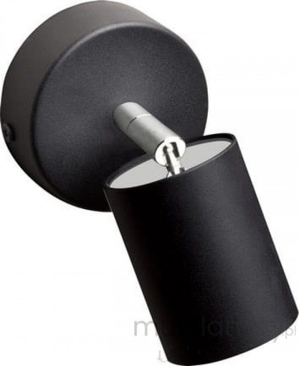 Eye Spot kinkiet 1-punktowy czarny 6018