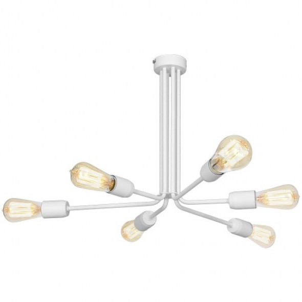 Ezop- Eko White lampa wisząca 6-punktowa 860K2